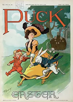 Fashionably: Puck Easter 1905