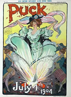 Firecracker: Puck July 4th 1904
