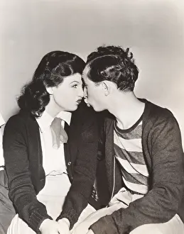 Heterosexual: Puckered up