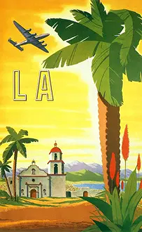 Pueblo: Pueblo and Palmtree