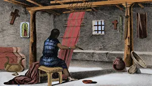 Convert: Pueblo Zuni Weaving, 1850s