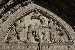 Aleman: Puerta del Perdon of the Cathedral, Toledo, Spain