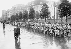 Settled: Pull-out of the French troops from Dortmund, 1924