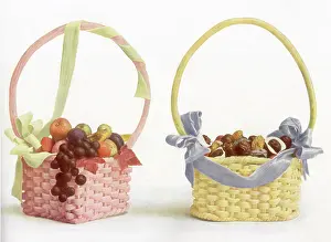 Beverages: Pulled-Sugar Baskets