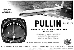 Pullin: Pullin Flight Instruments. Pullin Turn & Slip Indicator