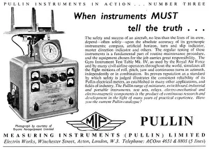 Pullin: Pullin Flight Instrumets. Pullin Measuring & Test Equipment