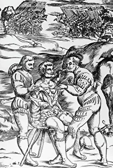 Fuer: Pulling out of an arrow, 1528