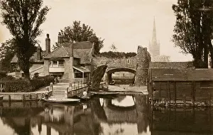 Ferryman: Pulls Ferry, Norwich, Norfolk, England