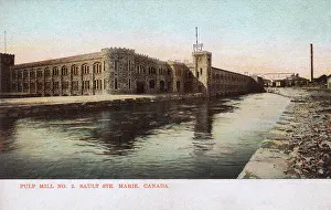 Sainte: Pulp mill no.2, Sault Sainte Marie, Ontario, Canada
