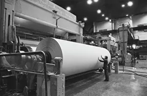 Newsprint: Pulp and paper mill