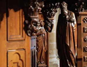 Maine: Pulpit, Cathedrale Saint-Maurice, Angers, Maine-et-Loire, France