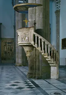 Cavalcanti: Pulpit executed by Andrea Cavalcanti