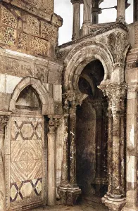 Tiling: Pulpit of Kadi Burhan ed Din, Jerusalem