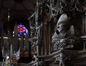Stephansplatz: Pulpit, Stephansdom, Vienna, Austria