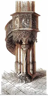 Tracery: PULPIT/STUTTGART