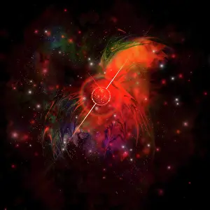 Twisted: A pulsar star radiating strong beams of light