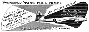 Pulsometer: Pulsometer Aero Engine Fuel Pumps 1950