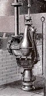 Patent: Pulsometer steam pump; a pistonless pump which