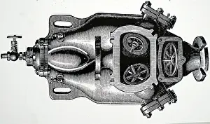 Patent: Pulsometer steam pump; a pistonless pump which