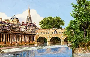 Pulteney: Pulteney Bridge, Bath, Somerset