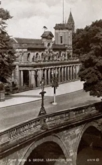 Warwick: Pump Room & Bridge, Leamington Spa, Warwickshire