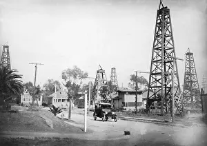 Resource: Pumpjacks in Los Angeles, 1924