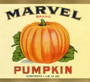 Ripe: Pumpkin Vegetable Label