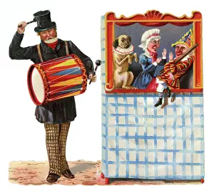 Toby: Punch and Judy show