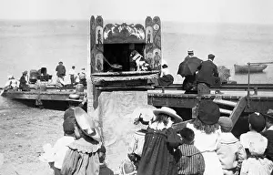Aberystwyth: Punch and Judy, Aberystwyth, Wales