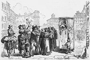 Pilate: Punch and Judy show, Italy