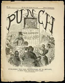 Charivari: Punch Magazine Cover - First Issue