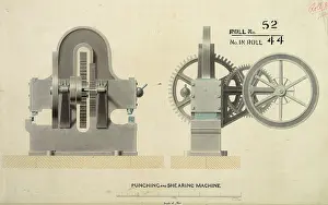 Shearing: Punching and shearing machine