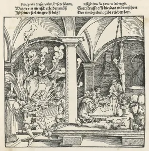 Torturing: PUNISHMENT/BURNING BULL
