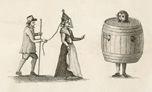 Drunkard: Punishment - Domestic - 1750