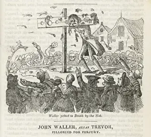 Waller: Punishment - Pillory - 18th century