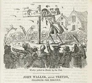 Waller: Punishment - Pillory - 18th century