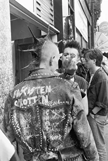 Camden: Two Punks in Camden, London