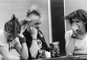 Distinctive: Three punks on a Saturday in Stockport