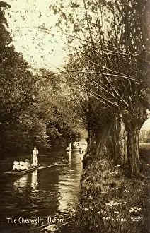 Cherwell: Punting on The Cherwell at Oxford