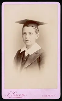 Mortarboard: PUPIL 19C SCHOOLBOY