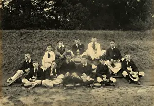Schoolboys: Pupils from Fretherne House School, c.1902