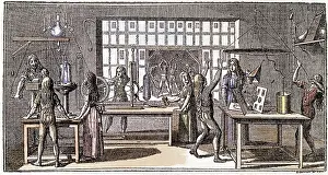 Electrocution: Pupils with physical experiments