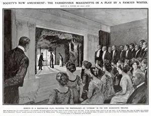 Archer: Puppets in a Maeterlinck play