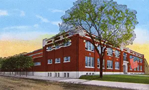 Purdue: Purdue University, Lafayette, Indiana, USA, Armory Building