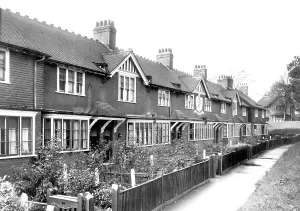 Purfleet: Purfleet, Botany Cottages c1955