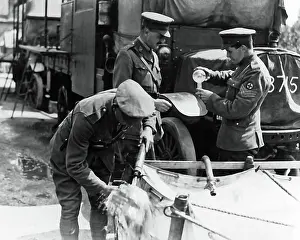Purify: Purifying river water for British troops, Western Front, WW1