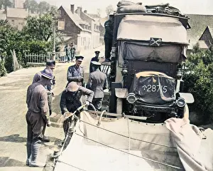 Purify: Purifying river water for British troops, Western Front, WW1