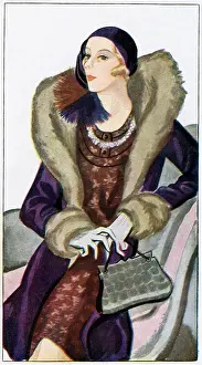 Alligator: Purple Coat 1929 - Patou