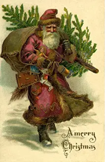 Tramps: Purple Santa