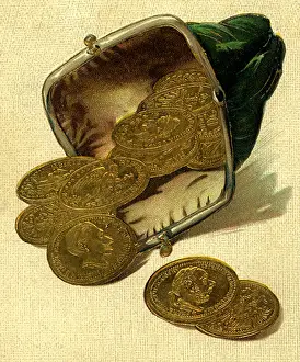 Spills: Purse Spills Gold Coins